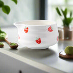 Variant image for Japanese Strawberry Matcha Bowl Set with Whisk – Cute Ceramic Tea Bowl for Authentic Matcha Experience-3