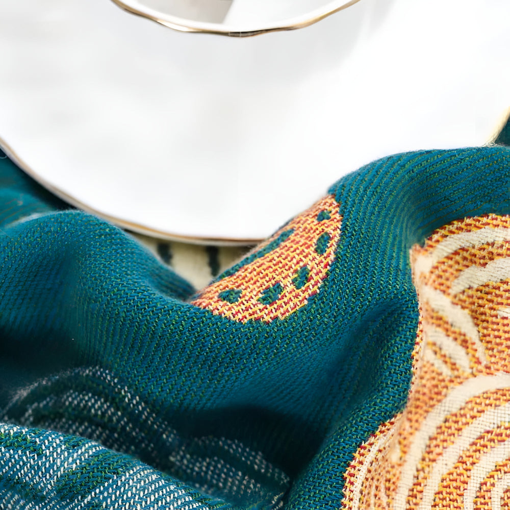 Exotic Floral Home Blanket