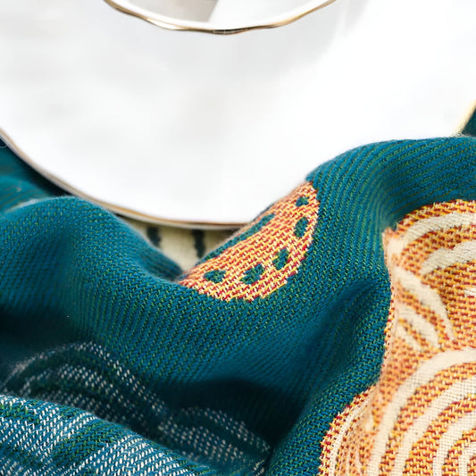 Exotic Floral Home Blanket