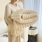 Soft Fleece Throw Blanket – Ultra-Warm Cozy Blanket for Bed & Sofa, Lightweight All-Season Comfort