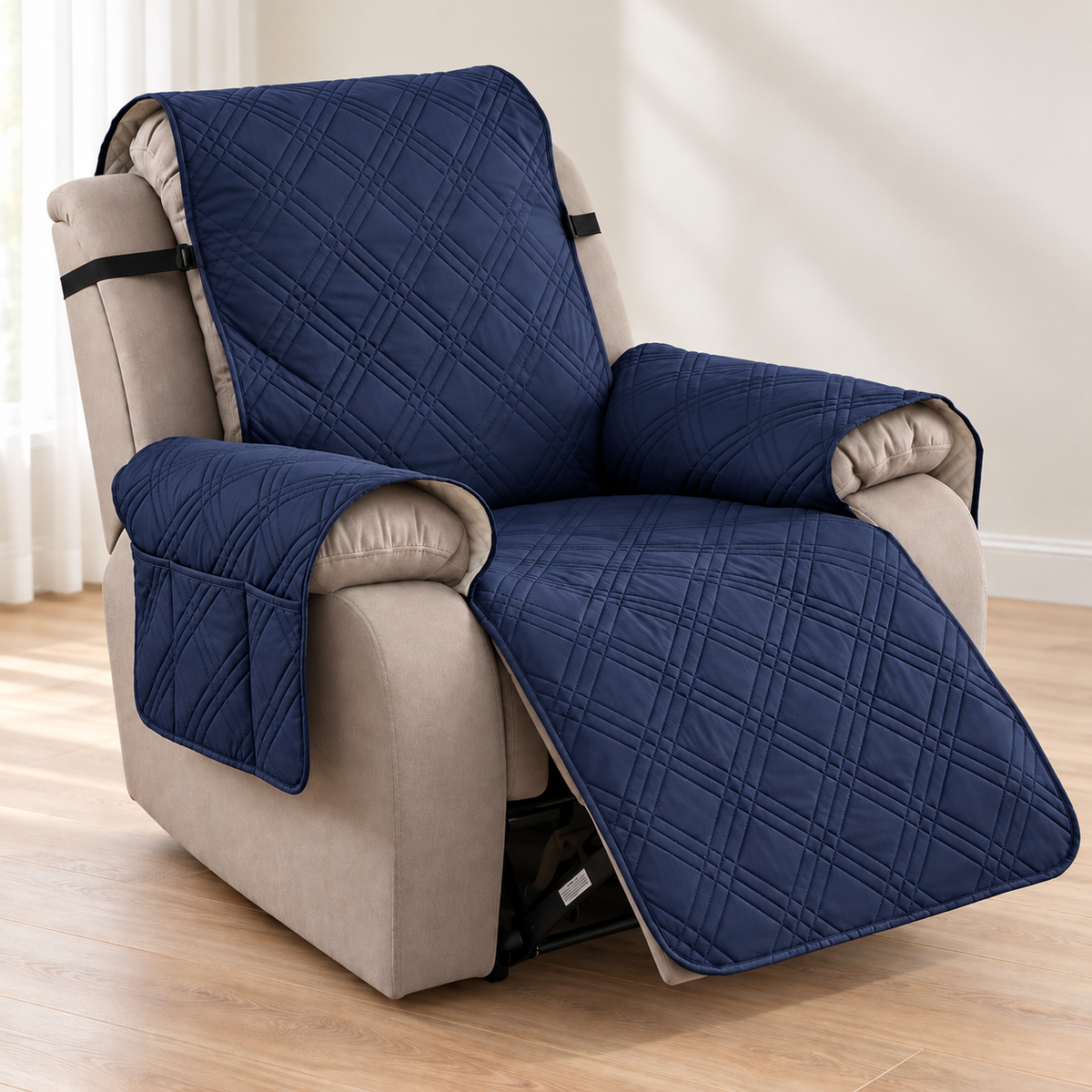 Waterproof Recliner Slipcover – Pet-Friendly Non-Slip Protection