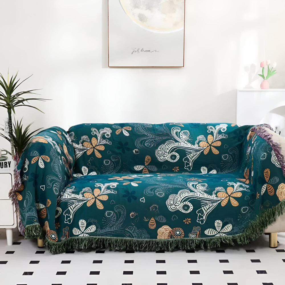 Exotic Floral Home Blanket