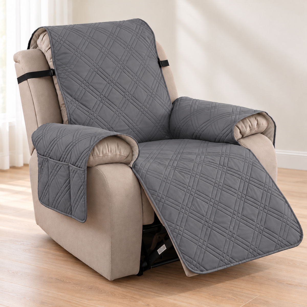 Waterproof Recliner Slipcover – Pet-Friendly Non-Slip Protection