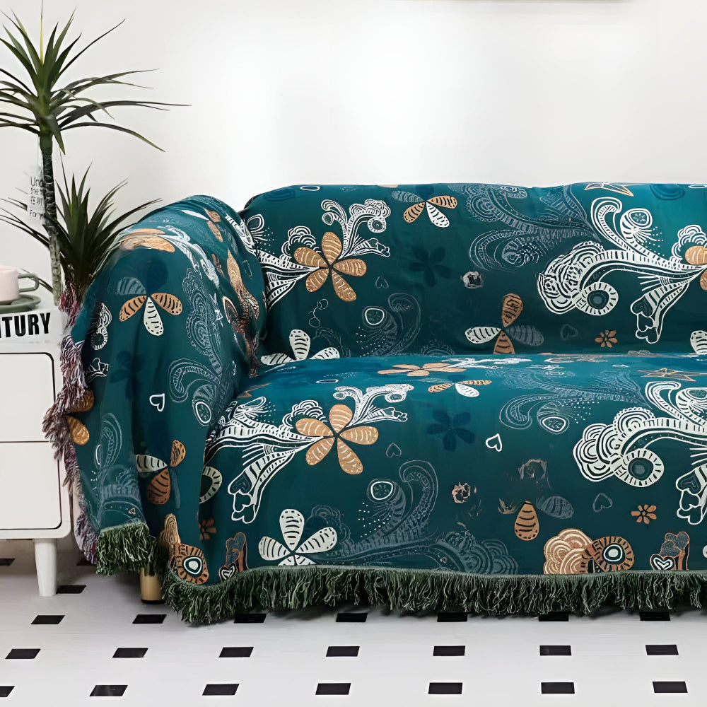 Exotic Floral Home Blanket