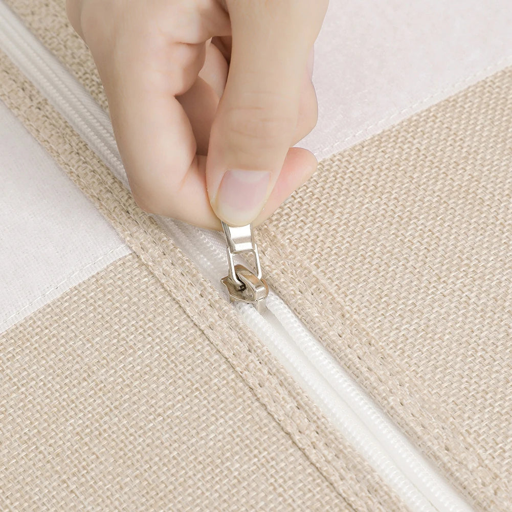 Foldable Bed Sheet Organizer Box with Clear Window