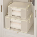 Foldable Storage Bag in Classic Stripe Design for Home Organization