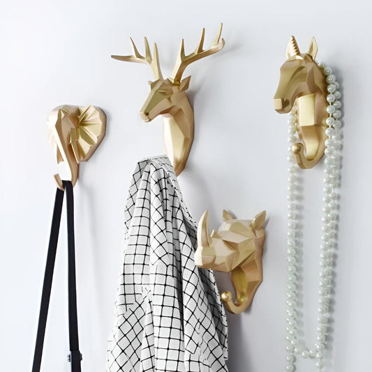Chic Animal Head Wall Hook