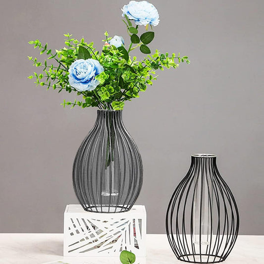Geometric Elegance Vase | Modern Art Piece for Your Home