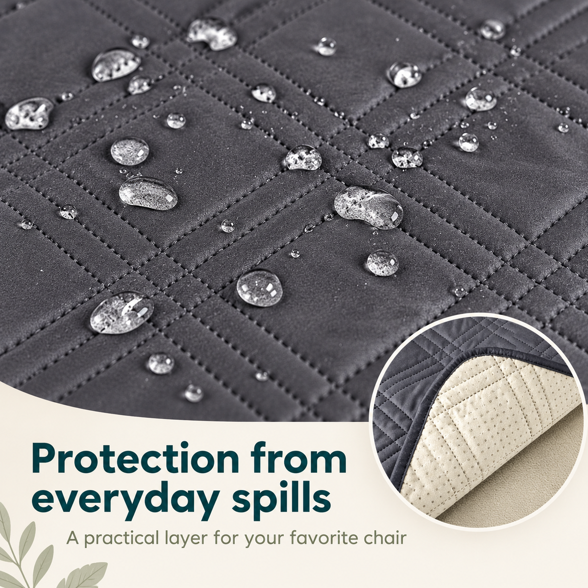 Waterproof Recliner Slipcover – Pet-Friendly Non-Slip Protection