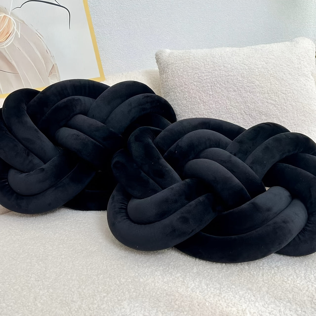 Decorative Button Ball Cushions for Sofa and Bed