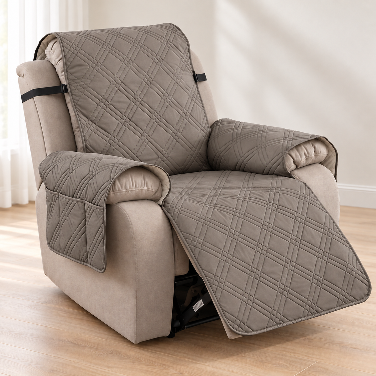 Waterproof Recliner Slipcover – Pet-Friendly Non-Slip Protection