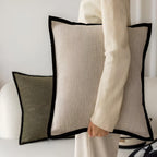 French Vintage Cushion Covers – Decorative Throw Pillow Covers for Sofa & Bed