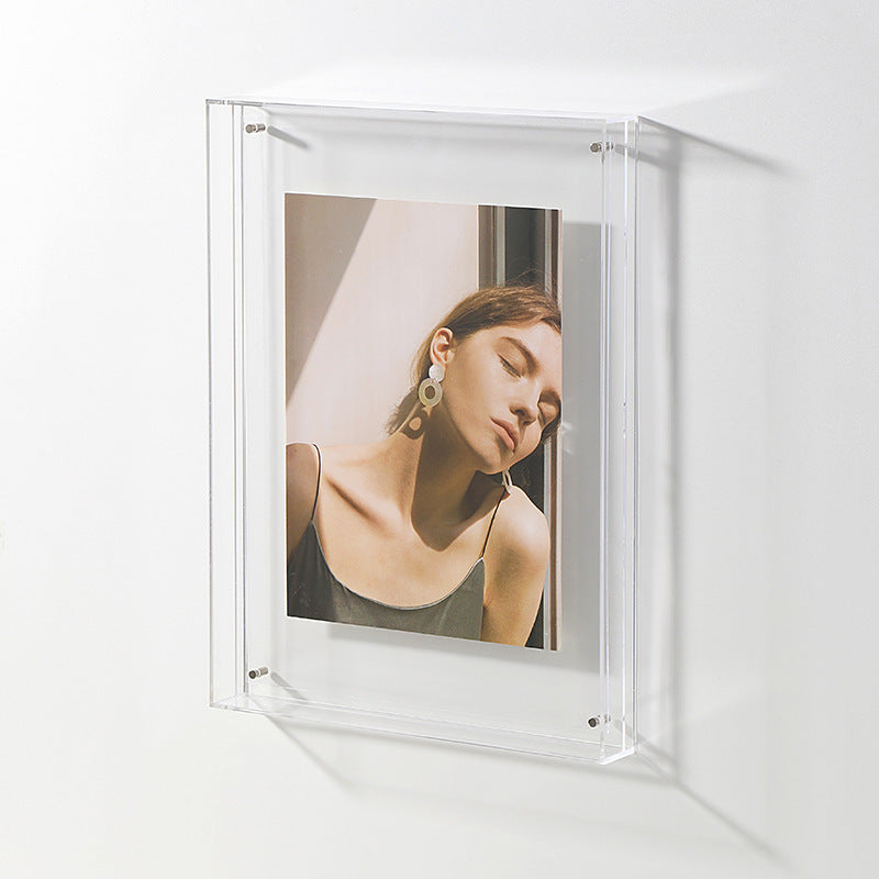 Acrylic photo frame – Transparent design – Multiple colors – Modern home decor – Various sizes available 10