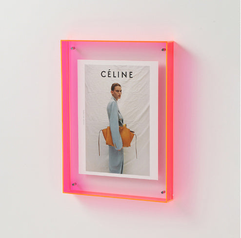 Acrylic photo frame – Transparent design – Multiple colors – Modern home decor – Various sizes available 11