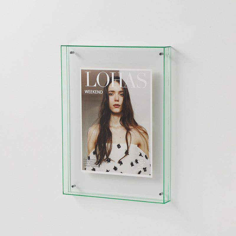 Acrylic photo frame – Transparent design – Multiple colors – Modern home decor – Various sizes available 5
