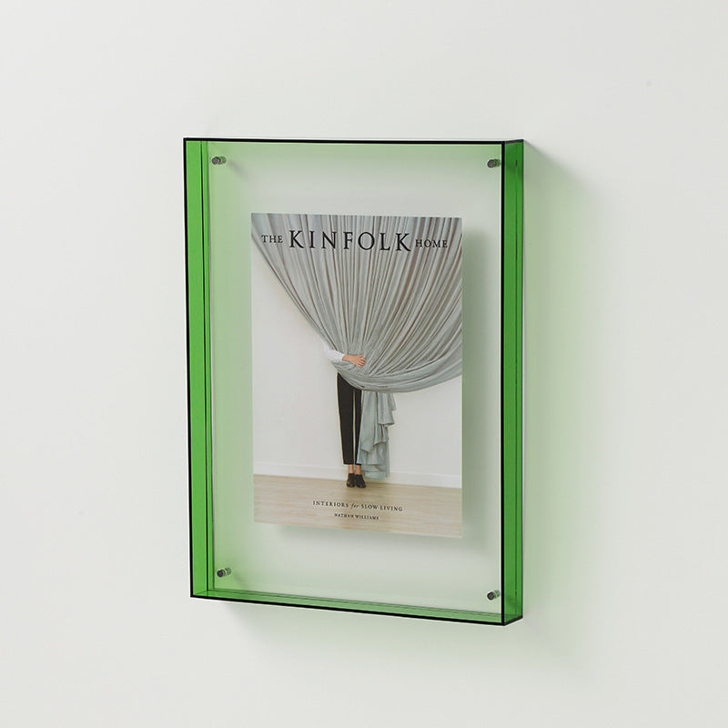 Acrylic photo frame – Transparent design – Multiple colors – Modern home decor – Various sizes available 6