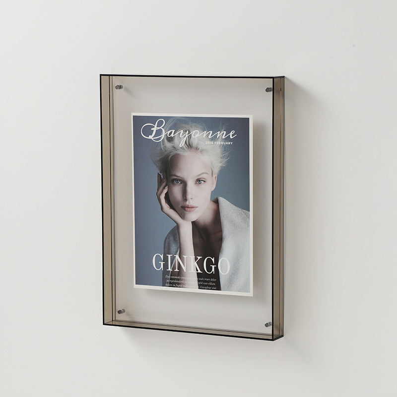 Acrylic photo frame – Transparent design – Multiple colors – Modern home decor – Various sizes available 7