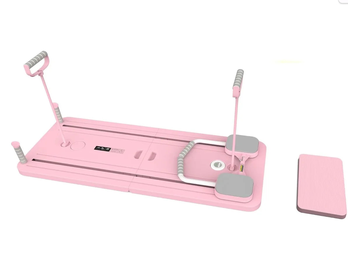 Adjustable Pilates Board with Resistance Bands Ð Space-Saving Design for Core Strength and Versatile Workouts 3