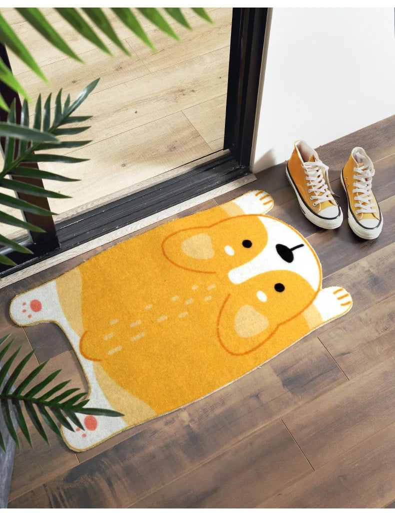 Anti-slip floor mat – Cute animal design – Durable and easy to clean – Cozy home accessory 5