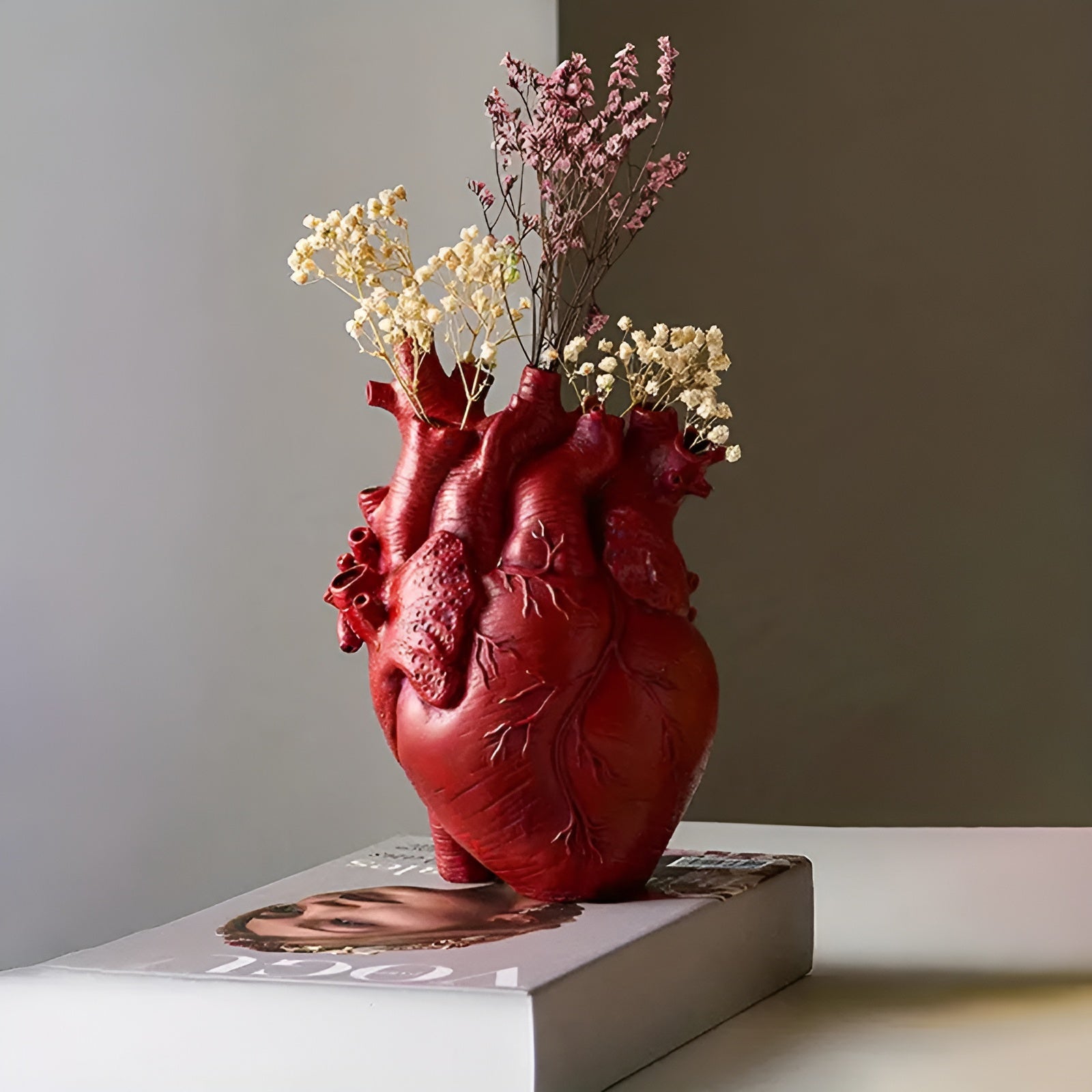 Bamboo vase – Heart-shaped design – Eco-friendly decor – Unique gift for weddings or housewarming 0