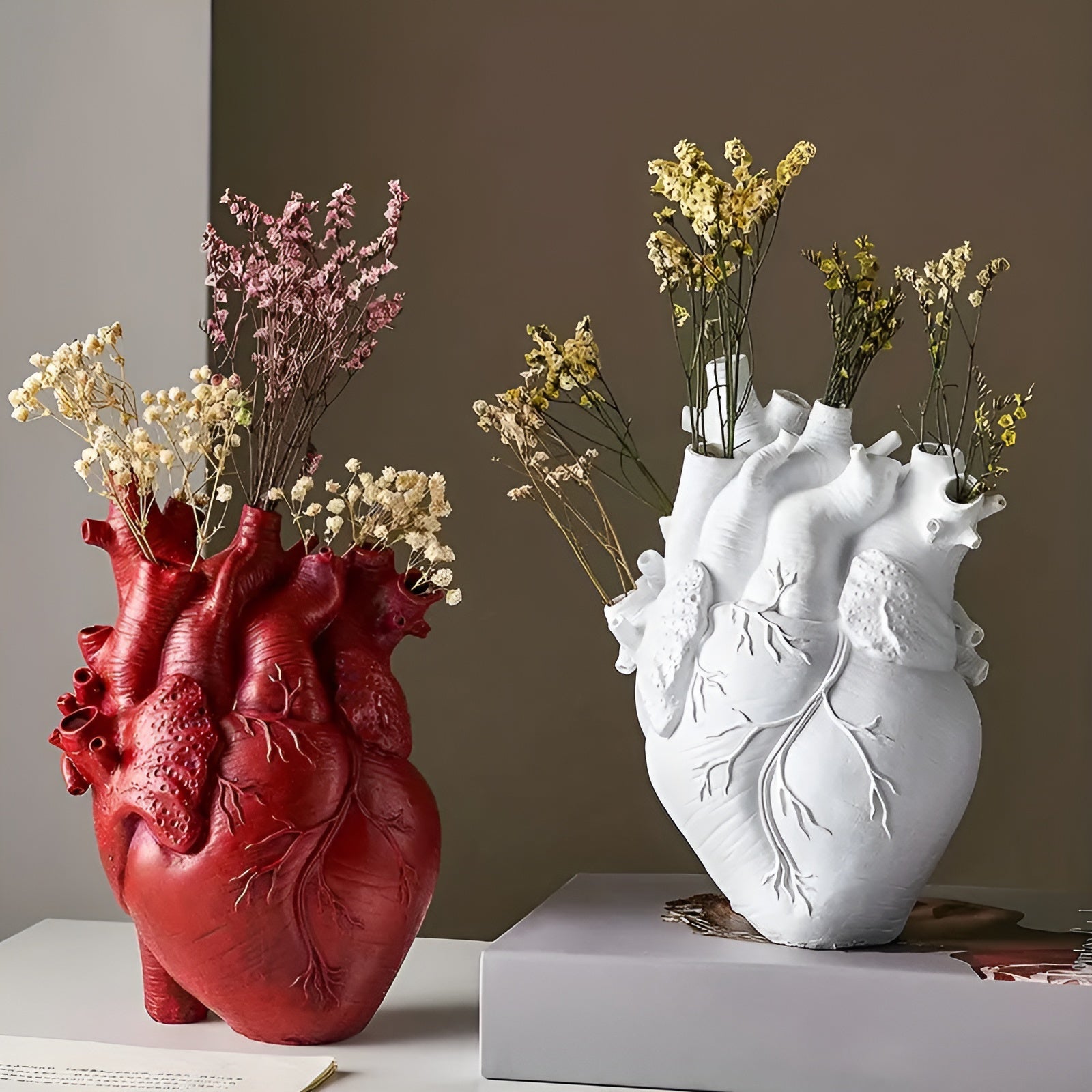 Bamboo vase – Heart-shaped design – Eco-friendly decor – Unique gift for weddings or housewarming 1