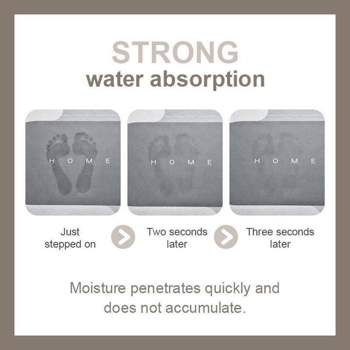 Bath mat – Quick-drying microfiber – Soft and absorbent – Stylish bathroom accessory – 19.7 x 31.5 in 3