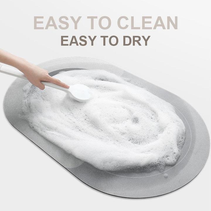 Bath mat – Quick-drying microfiber – Soft and absorbent – Stylish bathroom accessory – 19.7 x 31.5 in 6