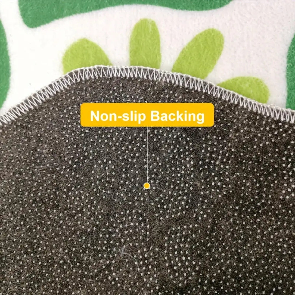 Bath mat – Soft cotton-polyester blend – Cheerful design – Non-slip and absorbent – Ideal for bathroom or kitchen 1