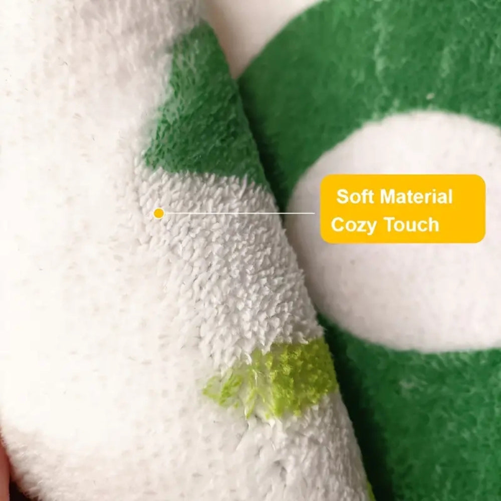 Bath mat – Soft cotton-polyester blend – Cheerful design – Non-slip and absorbent – Ideal for bathroom or kitchen 4