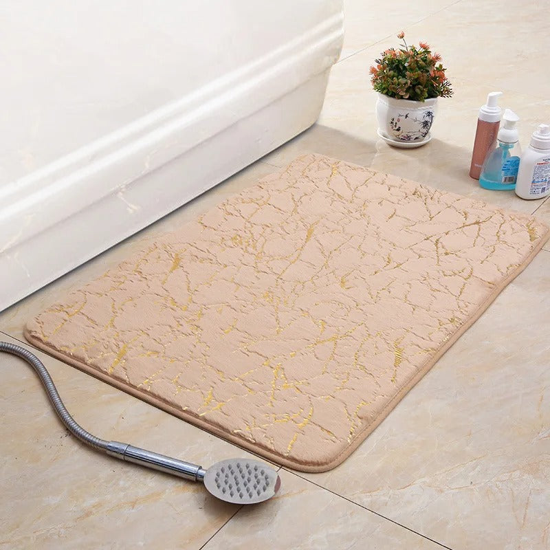Bath mat – Soft faux fabric – Non-slip design – Washable for easy care 8
