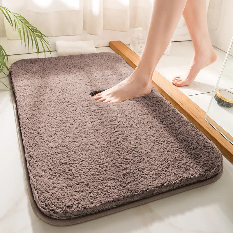 Bath mat – Ultra-soft high-pile microfiber – Non-slip design – Luxurious comfort for bathroom 2