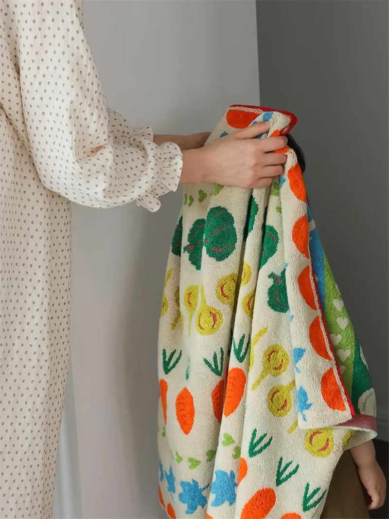 Bath towel – Pure cotton – Japandi style – Soft and plush – Easy care for bath and spa 7