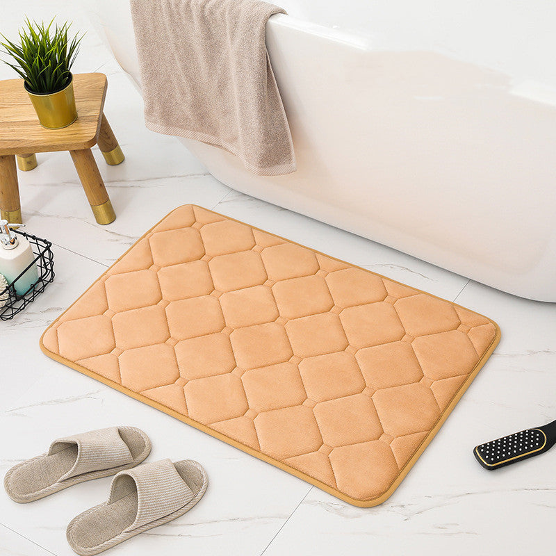 Bathroom mat – Plush fabric – Ultra-absorbent – Non-slip design – Various sizes and colors available 6