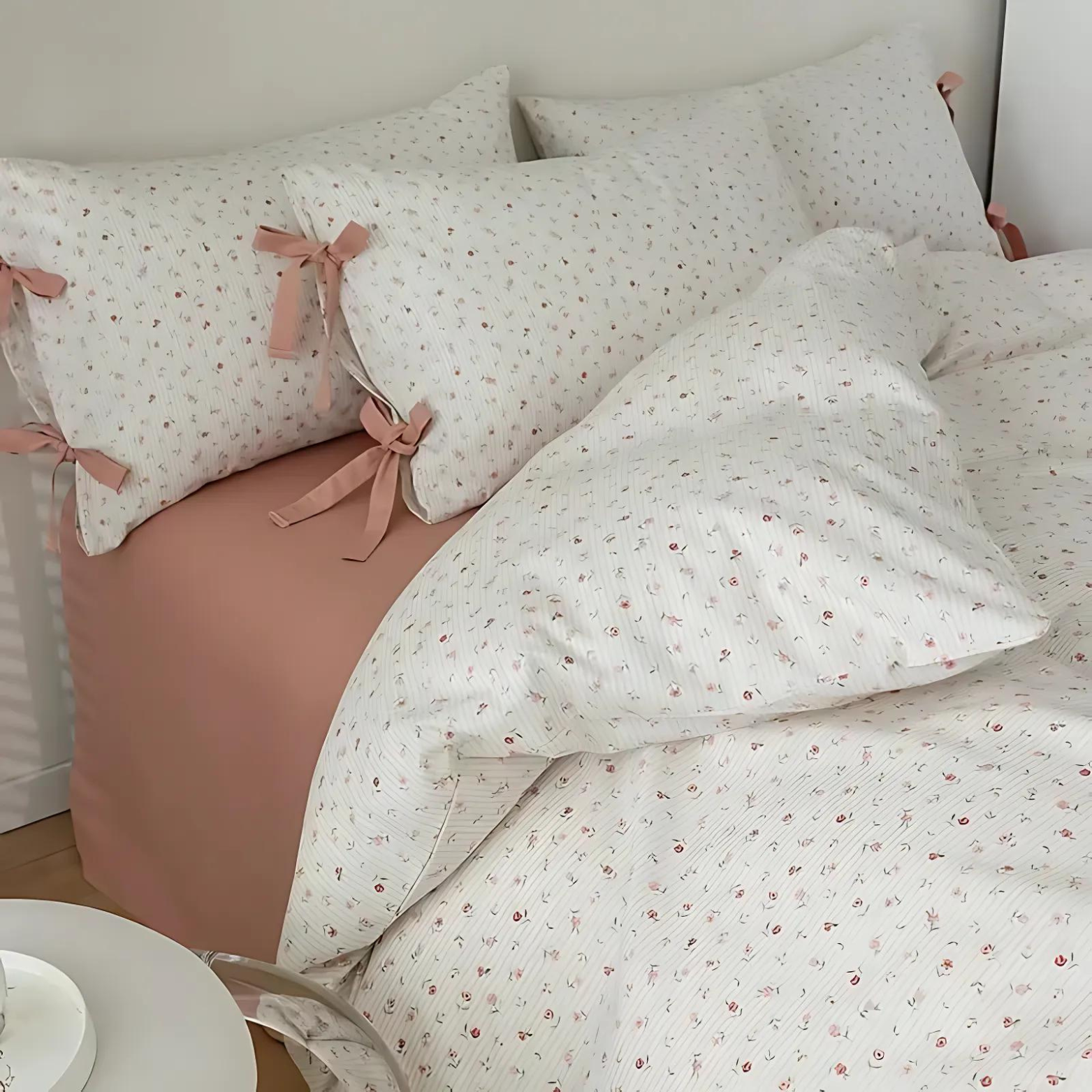 Bedding set – 100% cotton – Floral design – Elegant and cozy bedroom update 3