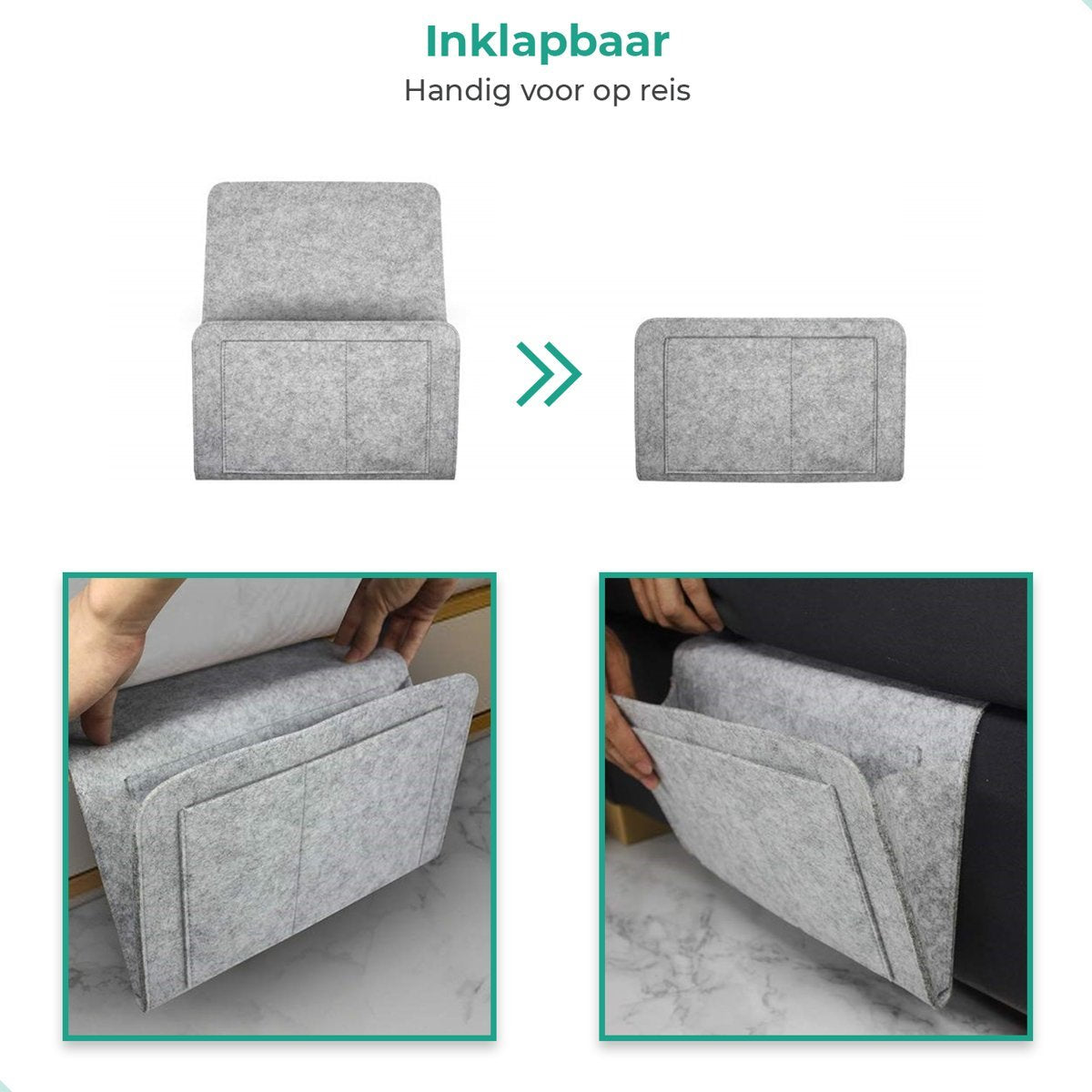 Versatile Storage Bag for Bed or Sofa – Effortless Organization