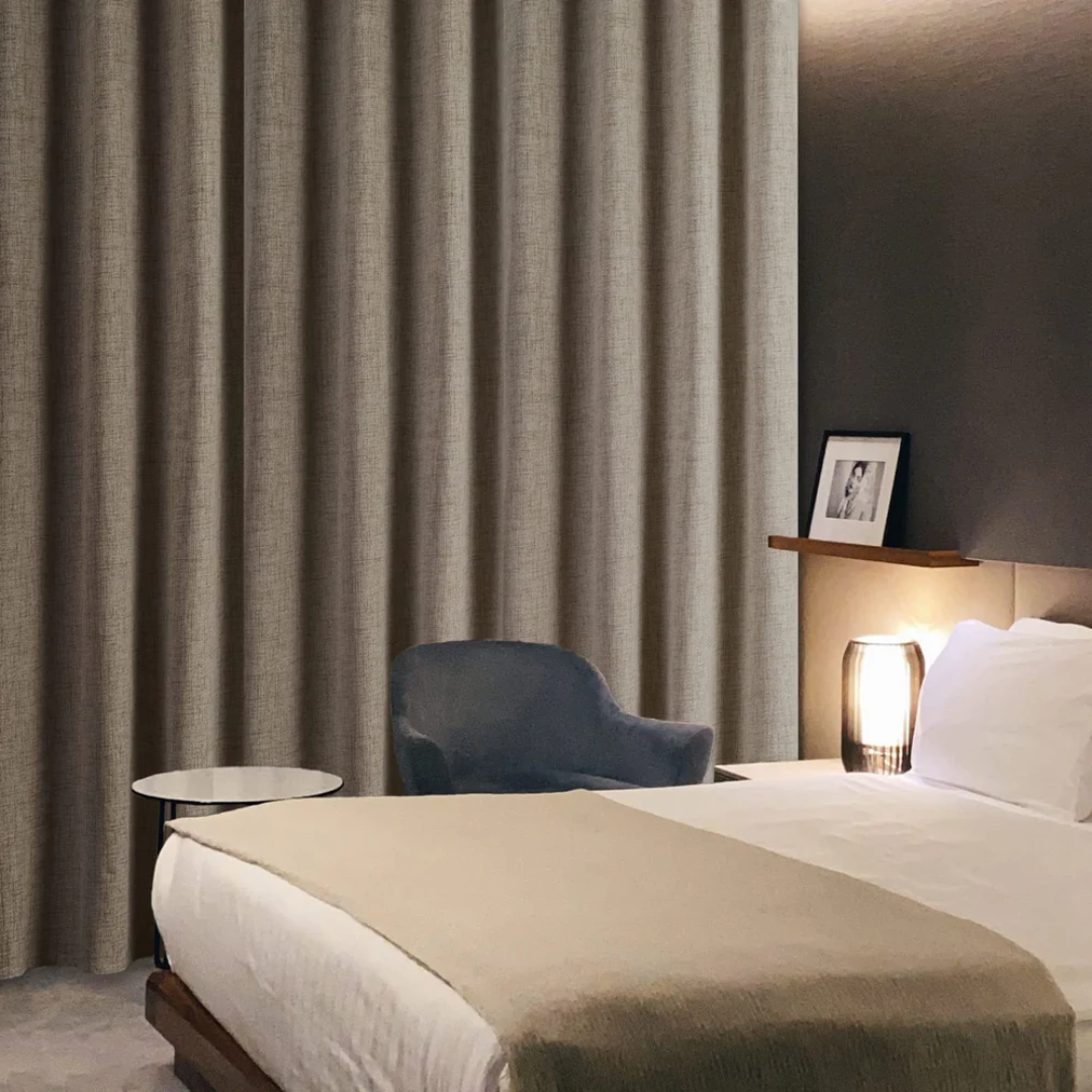 Blackout curtains – Premium jacquard fabric – Elegant modern design – Ideal for bedroom and living room – Energy-efficient and soundproofing 5