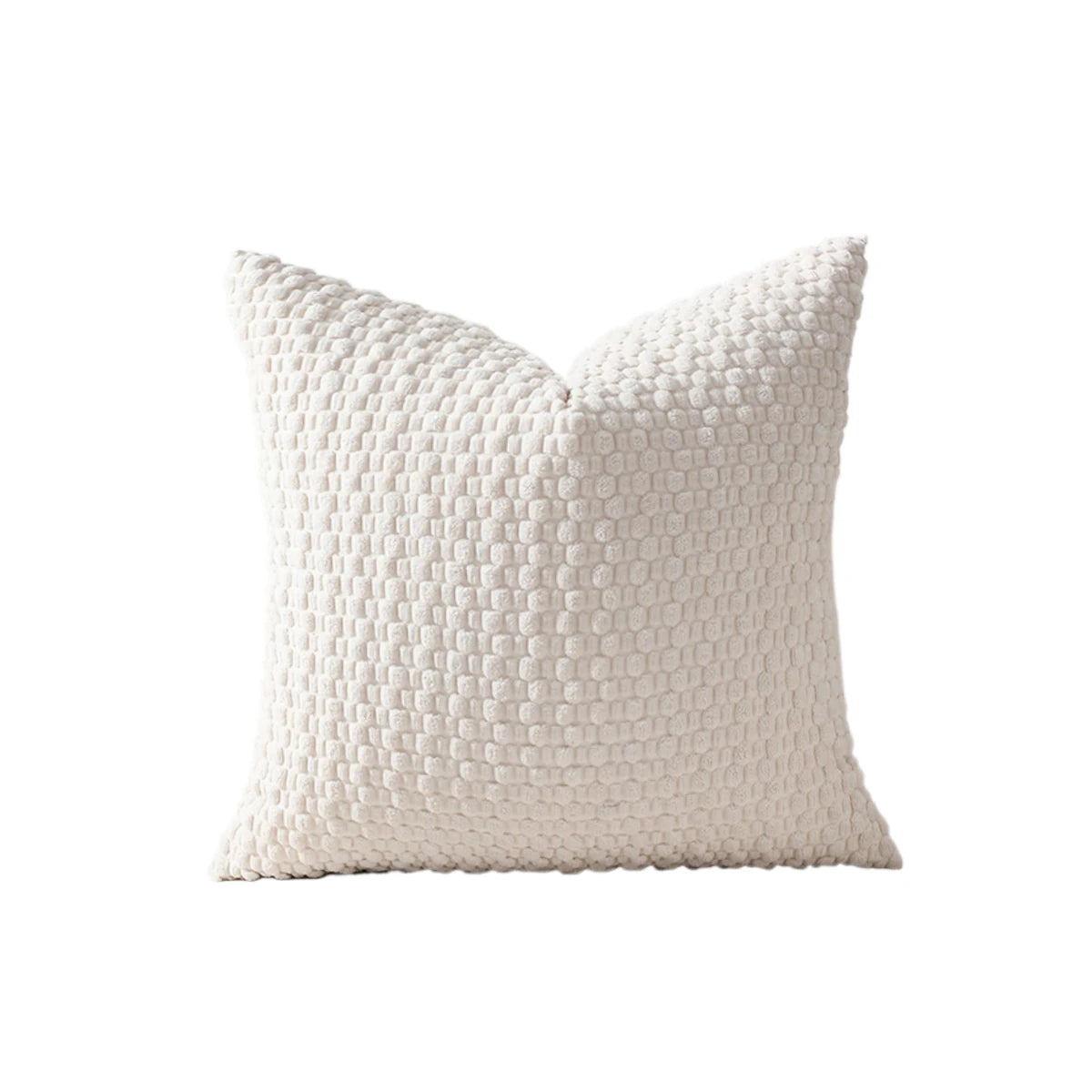 Boho striped corduroy pillow cover featuring a double-sided design with vibrant patterns. Soft texture in warm earth tones, perfect for adding a decorative touch 10
