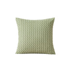 Boho striped corduroy pillow cover featuring a double-sided design with vibrant colors. Soft texture adds comfort, perfect for enhancing any living space or bedroom 7