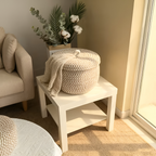 Boho Wicker Storage Basket with Lid – Round Jewelry Organizer for Home Decor, Durable Jute Cotton, Stylish and Versatile 6