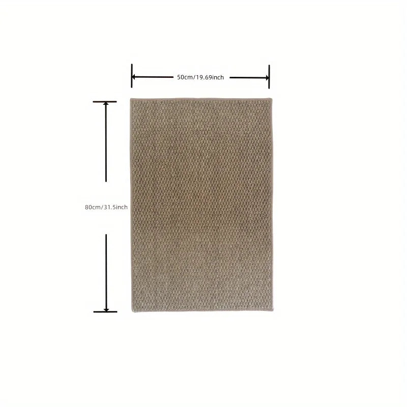 Durable polyester cat scratching pad featuring a stylish design, perfect for keeping your cat entertained while protecting your furniture. The sleek, modern look complements any home 1