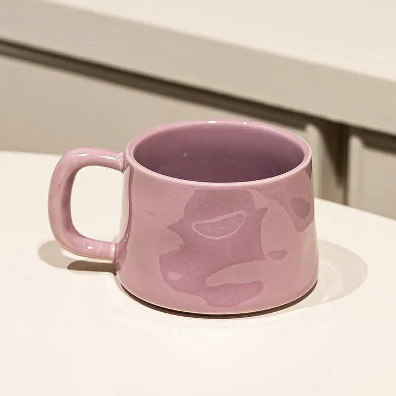 Ceramic coffee mug – Classic white – 300 ml – Includes saucer – Perfect for home or office 13