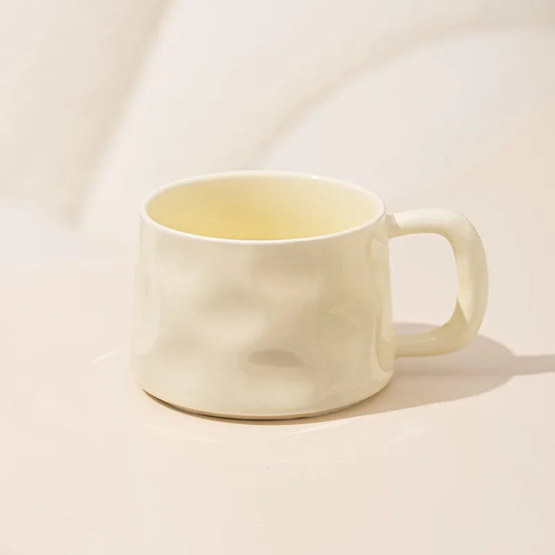 Ceramic coffee mug – Classic white – 300 ml – Includes saucer – Perfect for home or office 7