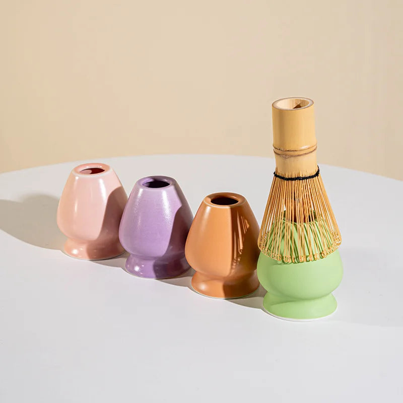 Ceramic matcha tea set – 8-piece Japanese-style – Includes bowl, whisk, and utensils – Perfect gift for tea lovers 3