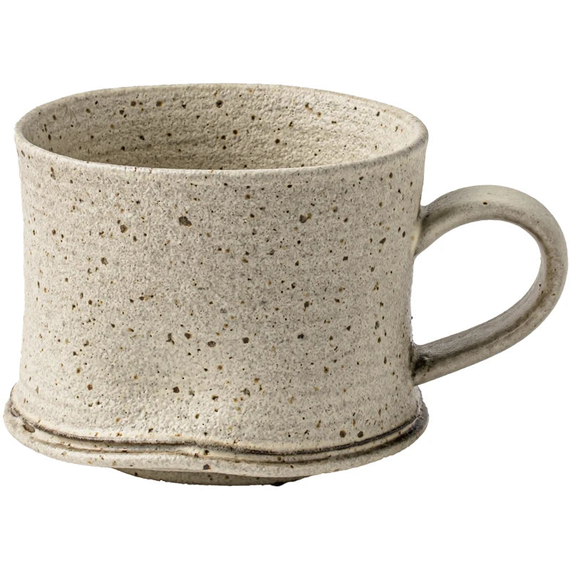 Ceramic mug – Handmade pottery – Vintage design – 200 ml – Perfect for home or office 4