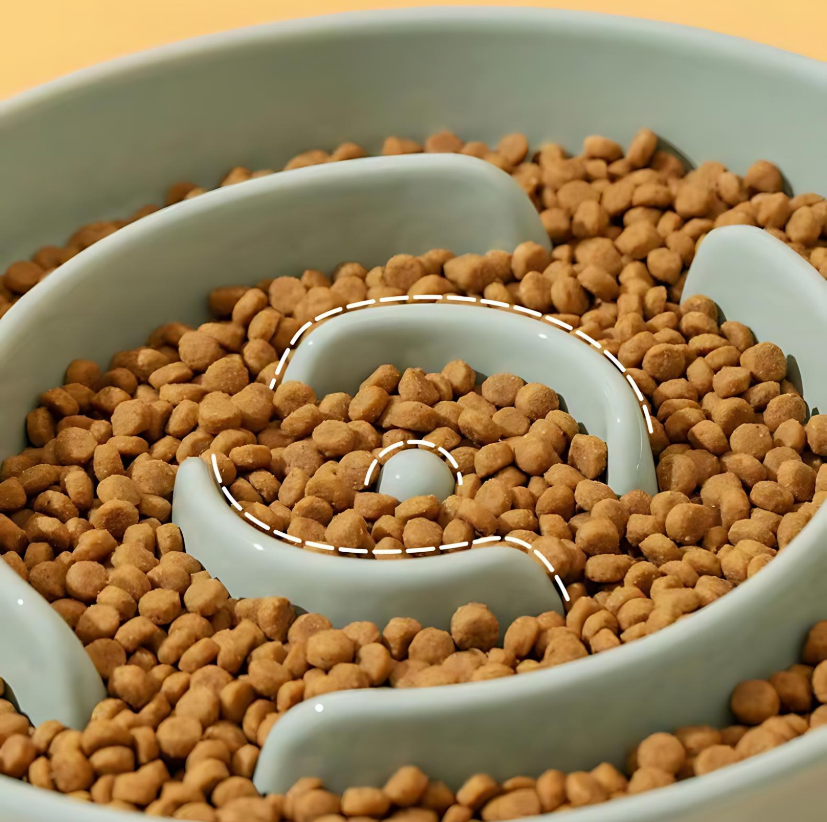 Ceramic pet bowl – Elegant slow feeder – Promotes healthy digestion – Ideal for dogs and cats 6
