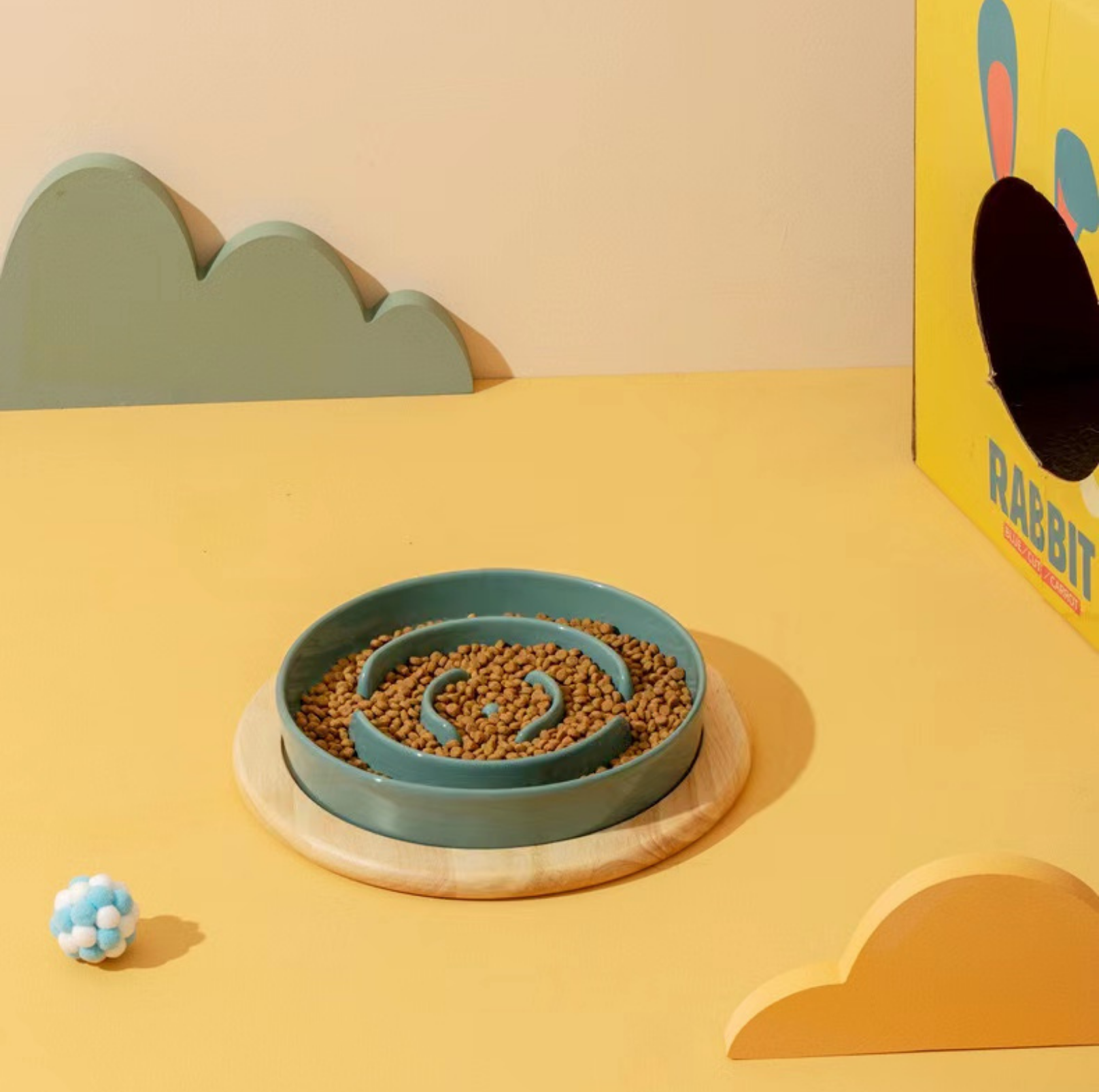 Ceramic pet bowl – Elegant slow feeder – Promotes healthy digestion – Ideal for dogs and cats 7