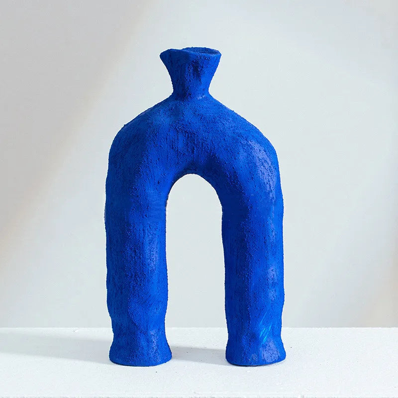 Ceramic vase collection – Abstract design – Unique shapes – Artistic home decor 0