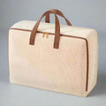 Classic Linen Storage Bag – Durable Khaki Organizer for Travel and Home Use, Spacious and Easy to Care 3
