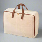 Classic Linen Storage Bag – Durable Khaki Organizer for Travel and Home Use, Spacious and Easy to Care 3