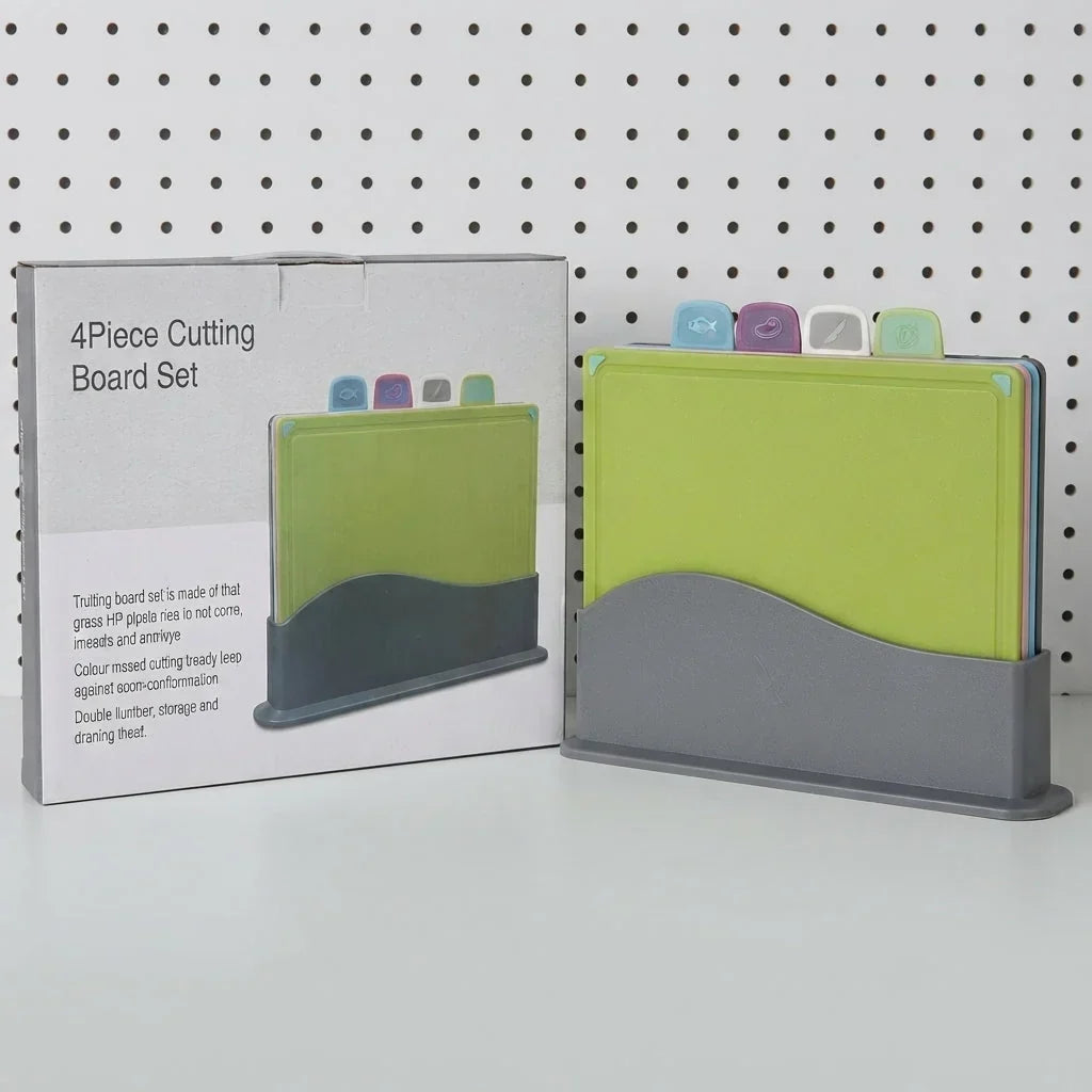 Color-Coded Cutting Board Set – Non-Slip & Dishwasher-Safe 5